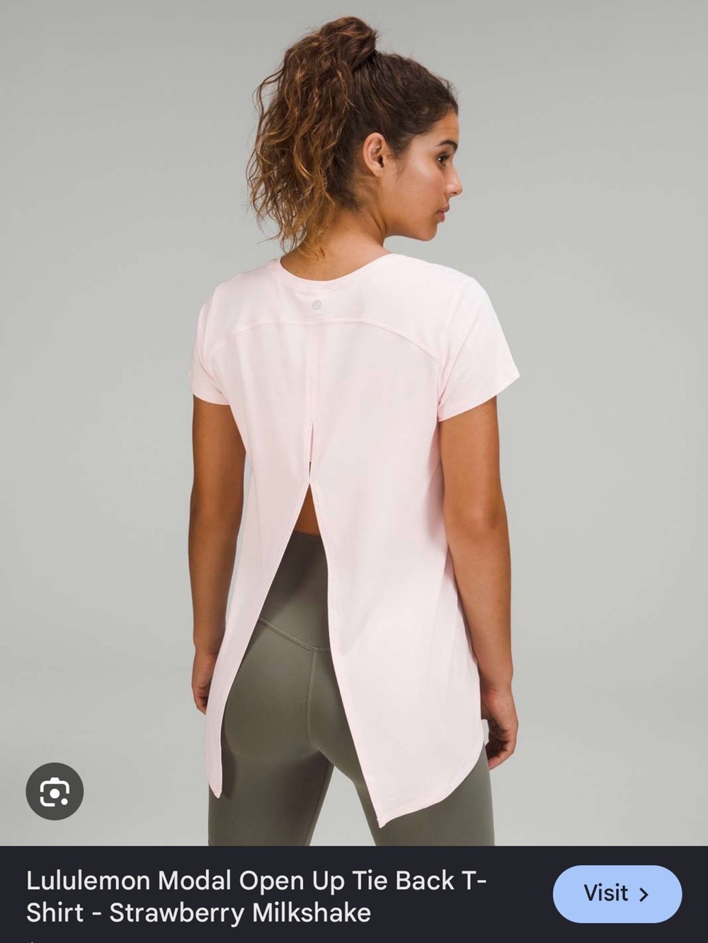 Lululemon  Open-Back Modal Tee - Women's